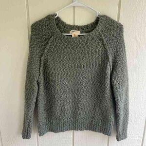 Elegant Heather Gray Women's Sweater
